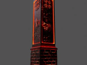 pillar 3D Model