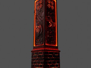 pillar Modelo 3D