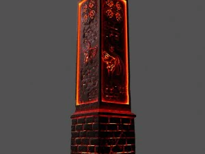 pillar 3D Model
