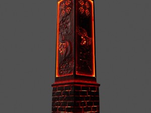 pillar Modelo 3D
