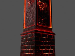 pillar Modelo 3D