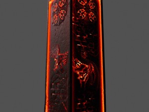 pillar Modelo 3D