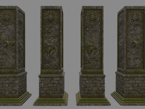 pillar Model 3D
