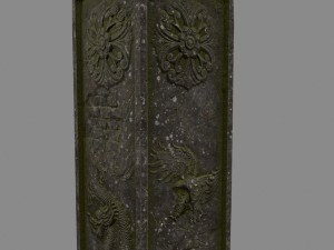 pillar 3D 모델