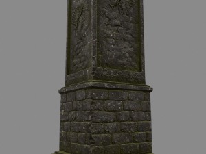 pillar 3D 모델
