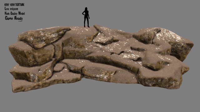 rock 10 Modèle 3D .c4d .max .obj .3ds .fbx .stl .blend 