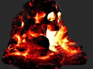 lava sukul cave Modello 3D