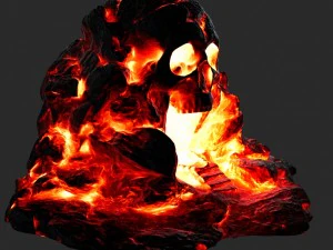 lava sukul cave 3D Model