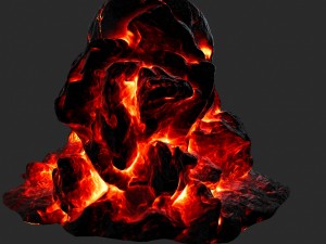 lava sukul cave Modello 3D
