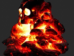 lava sukul cave Modello 3D
