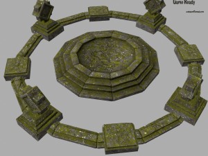old temple 3D Model