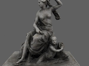 statue 3D 模型