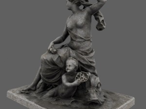 statue 3D 模型