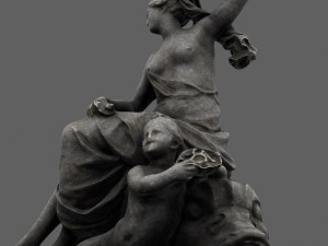 statue 3D 模型
