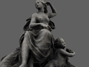 statue 3D 模型