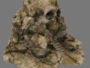 skull cave 3D Model