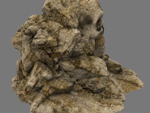 skull cave 3D Model