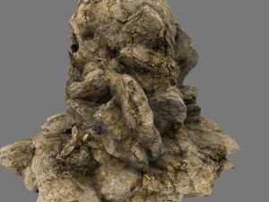 skull cave 3D Model