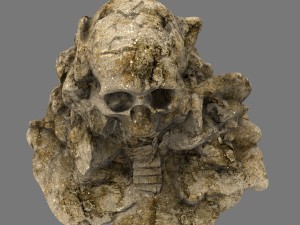 skull cave 3D Model