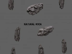 rock set 3D Model