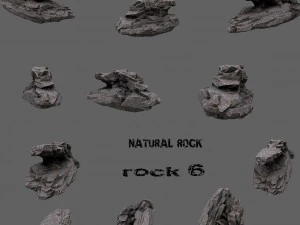 rock set 3D Model