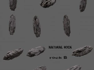 rock set 3D Model