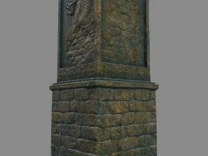 pillar 2 3D Model