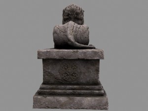 lion statue 3D Model