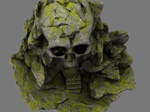 skull cave 3D Model