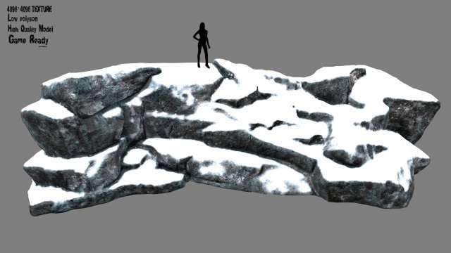 rock 12 Modello 3D .c4d .max .obj .3ds .fbx .stl .blend 