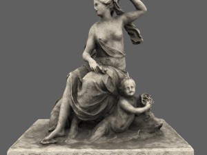 statue Modello 3D