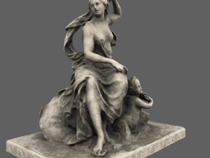 statue Modello 3D