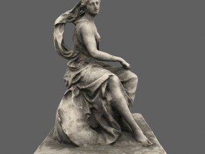 statue Modello 3D