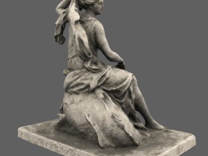 statue Modello 3D