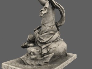 statue Modello 3D