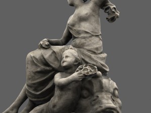 statue Modello 3D