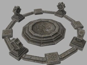 temple 3D Model