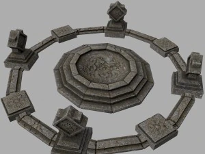 temple 3D Model