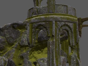old temple 3D Model