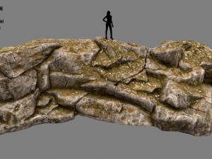 rock 01 3D Модель
