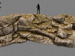 roccia 01 Modello 3D