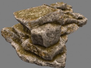rock 01 3D Model