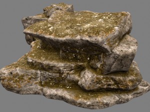 rock 01 3D Model