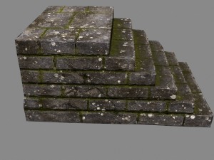 stairway 3D मॉडल