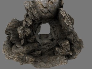 skull cave 3Dモデル