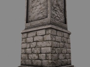 pillar 3D Model