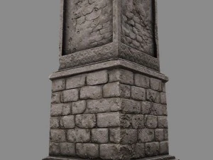 pillar 3D Model