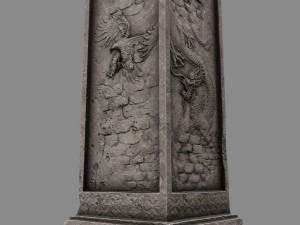 pillar 3D Model