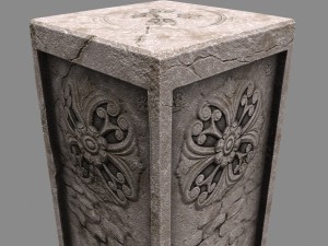 pillar 3D Model