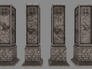 pillar 3D Model